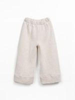 Pantaloni in maglina con miscela di fibre