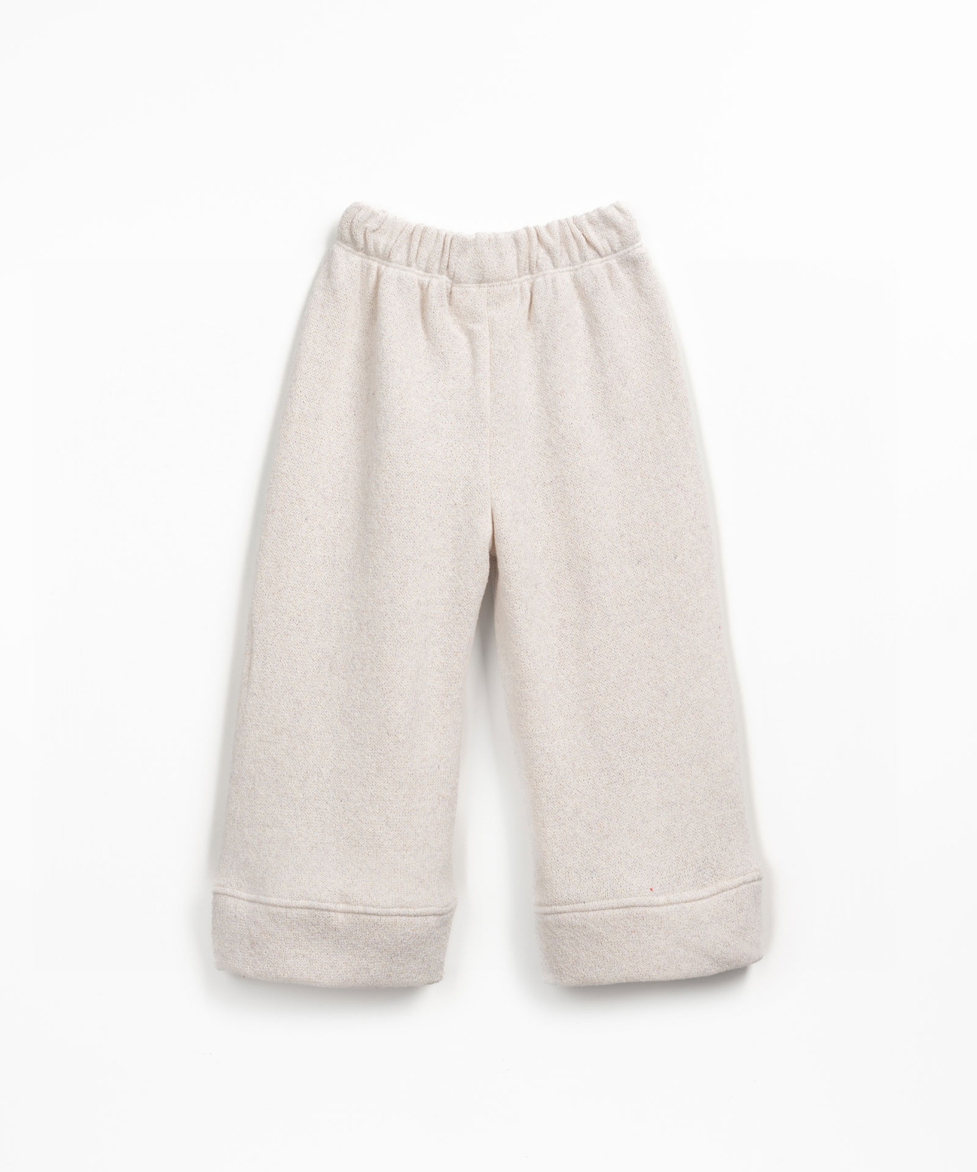 Pantalones de punto con cintura elstica