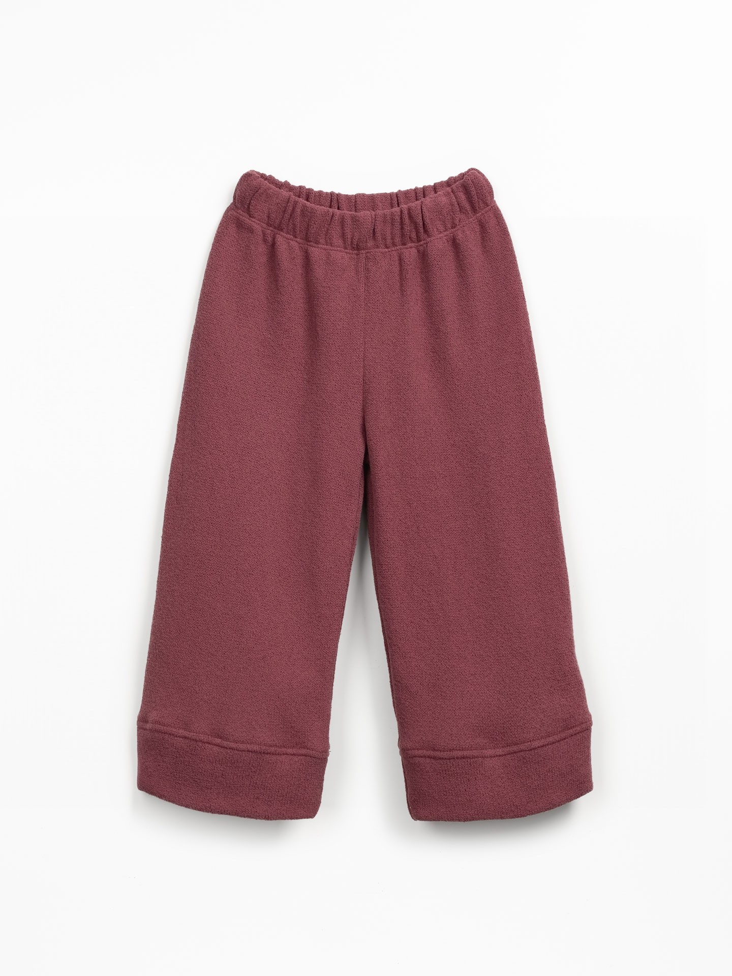 Pantaloni in maglina con mix di fibre