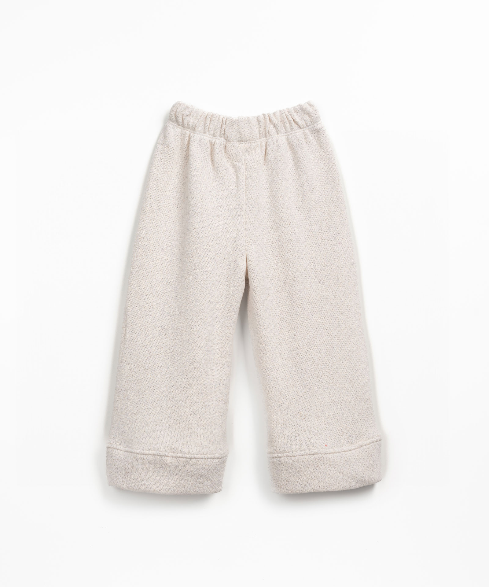 Jersey trousers in fiber blend