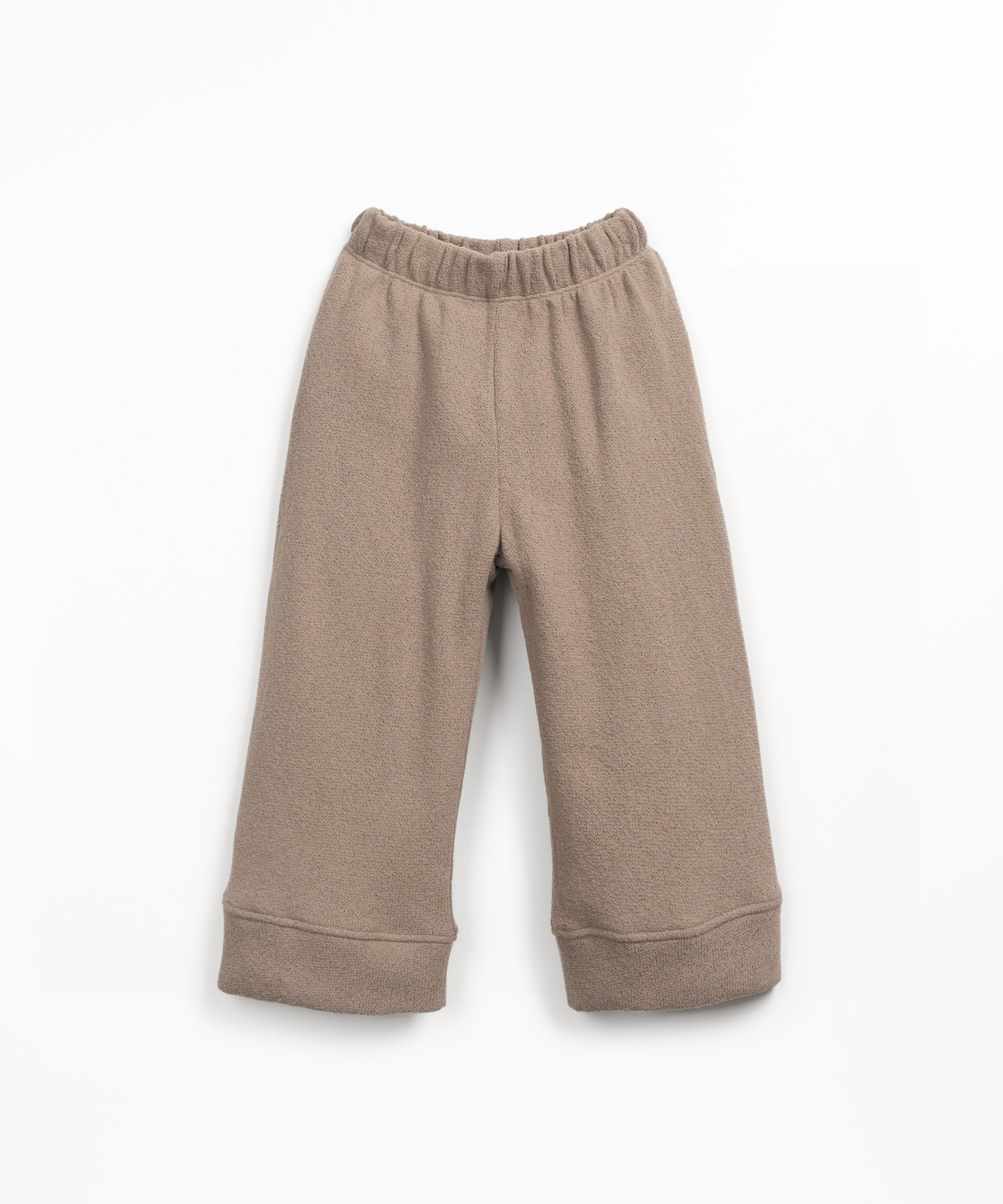 Pantalones de punto con cintura elstica