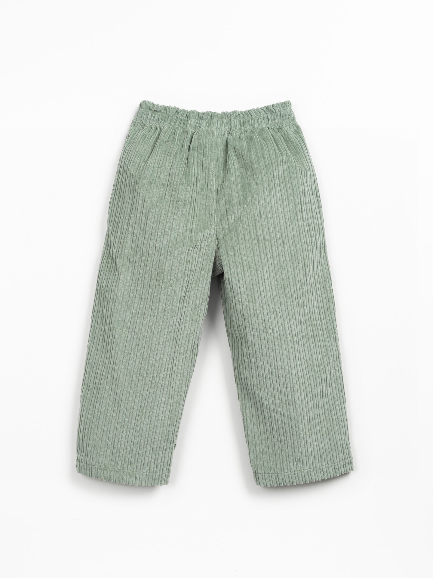 Pantalon en velours côtelé en mélange de fibres