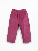 Corduroy trousers in blended fibres