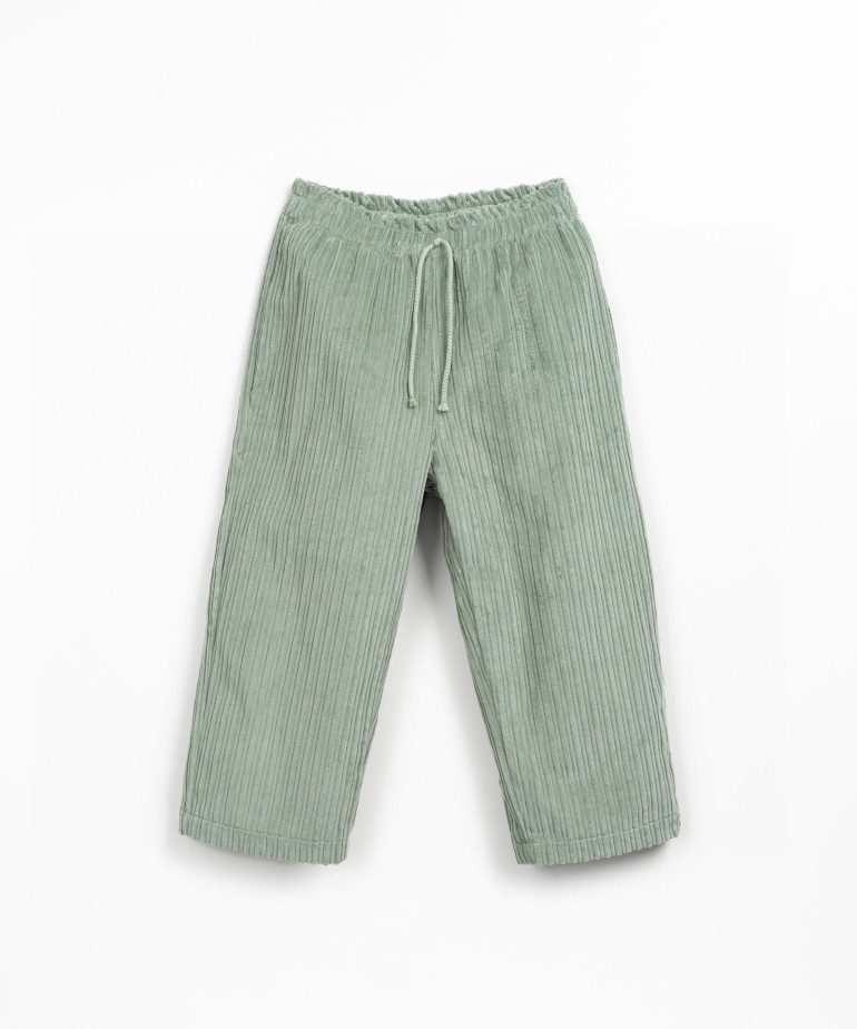 Pantaln de pana con mezcla de fibras