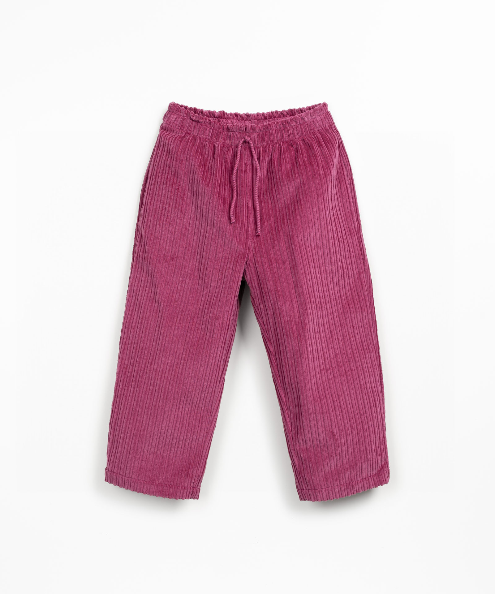 Corduroy trousers in blended fibres