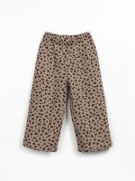 Pantal�n de punto con estampado