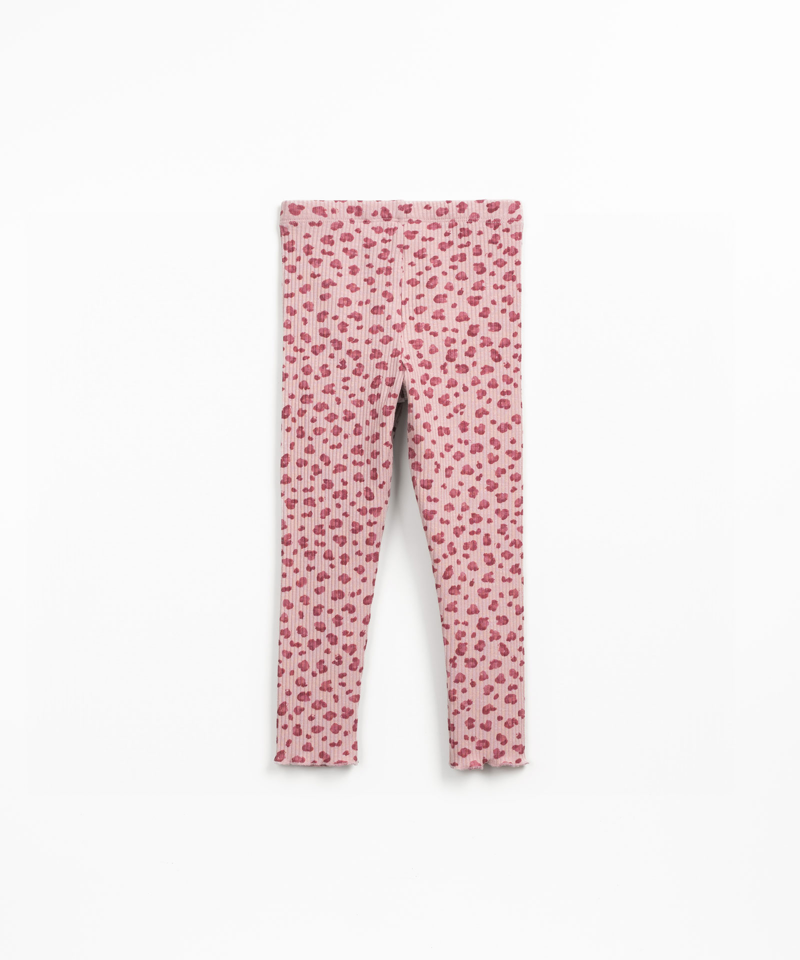 PRINTED RIB FLAMÉ LEGGINGS