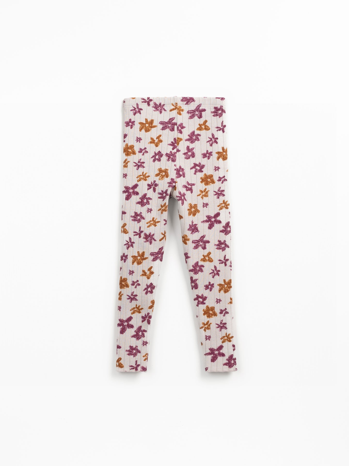 Leggings de punto con mezcla de fibras