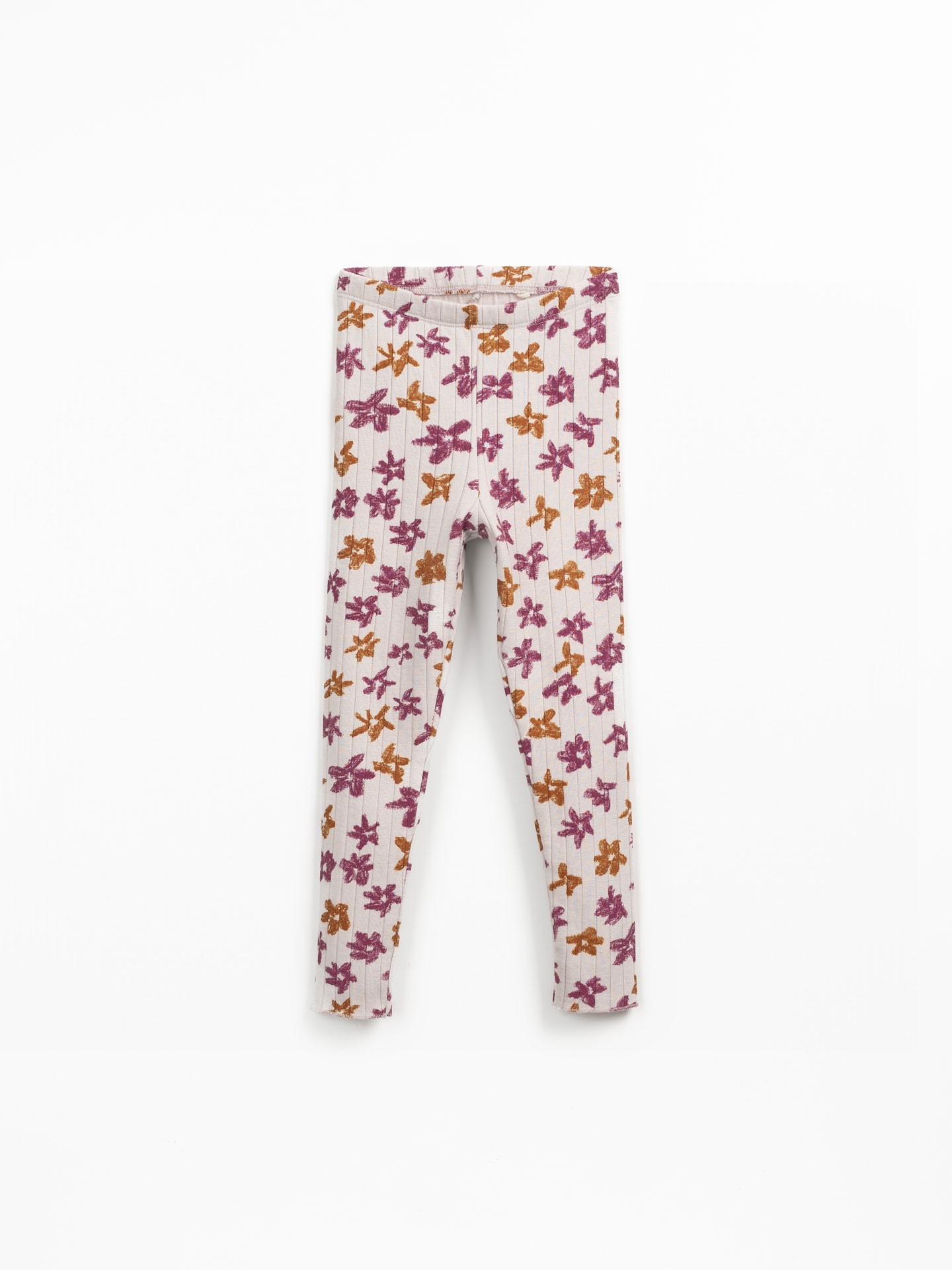 Leggings de punto con mezcla de fibras