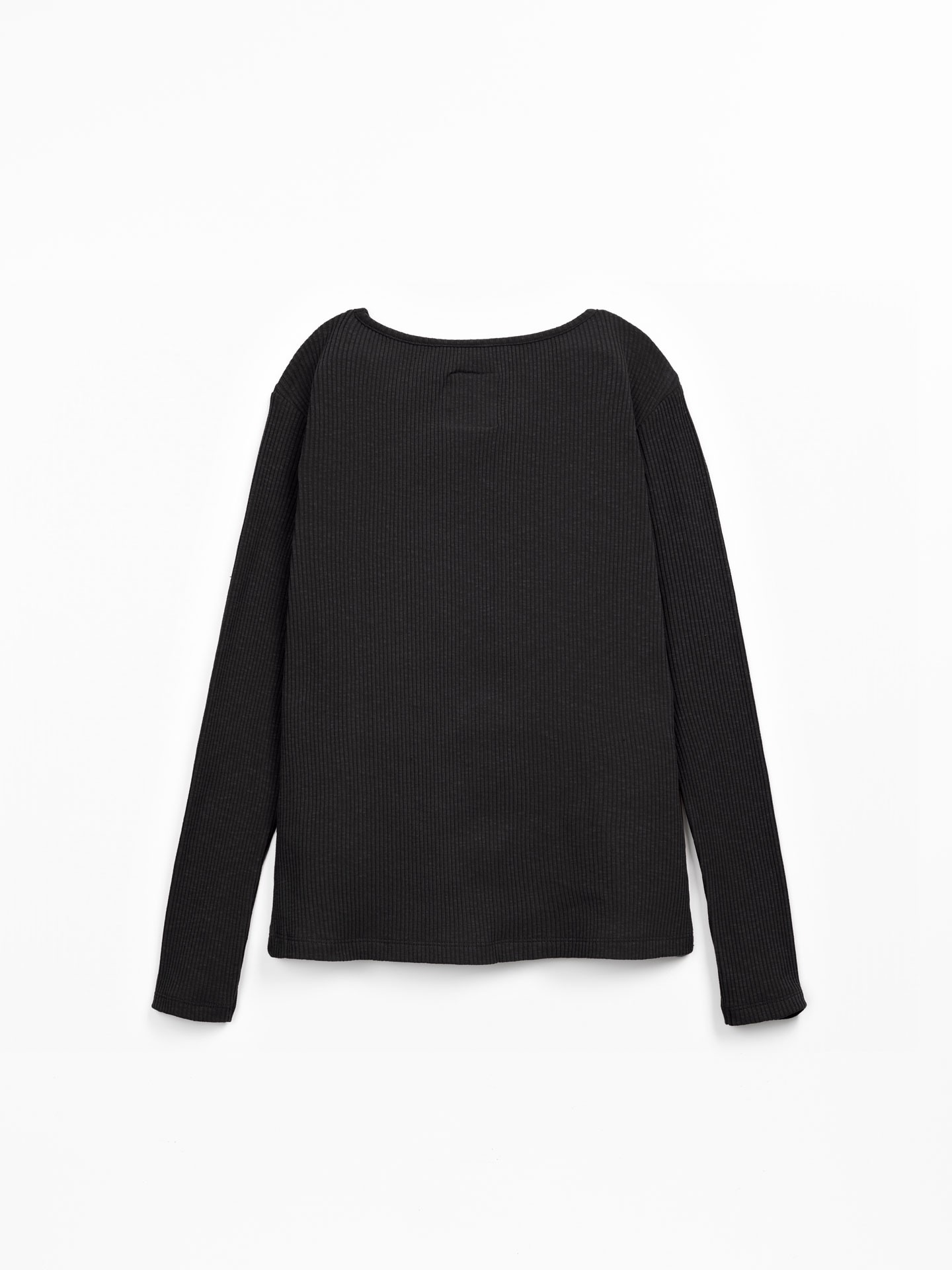 Camiseta de punto con fibras naturales