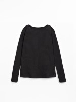 Camiseta de punto con fibras naturales