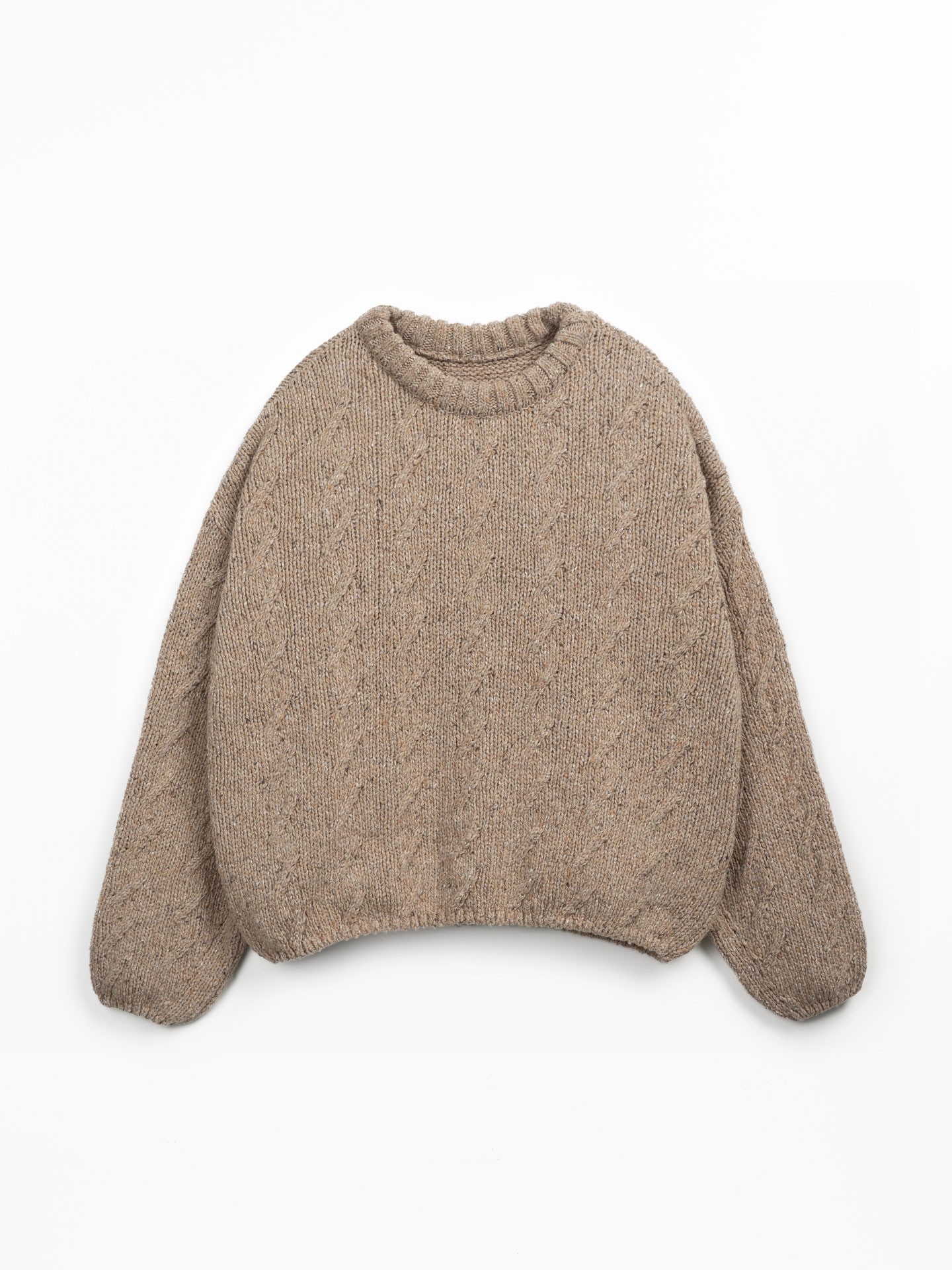 Camisola de malha tricot