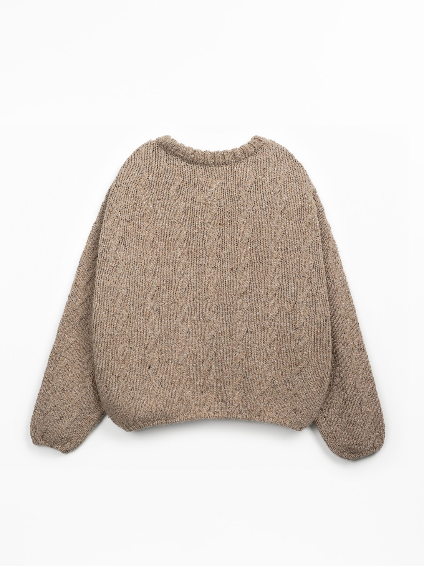 Camisola de malha tricot