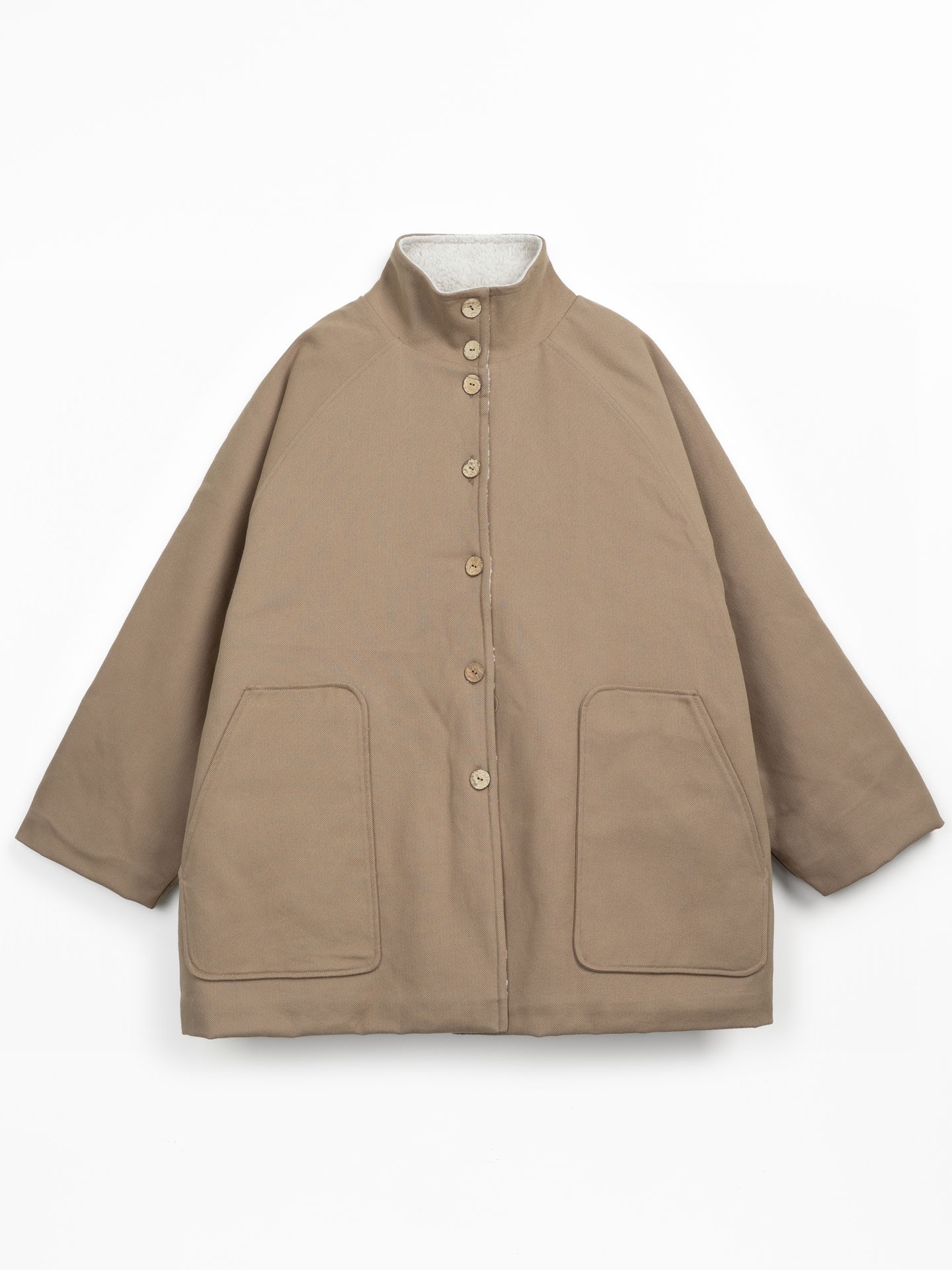 Parka con forro de pelo