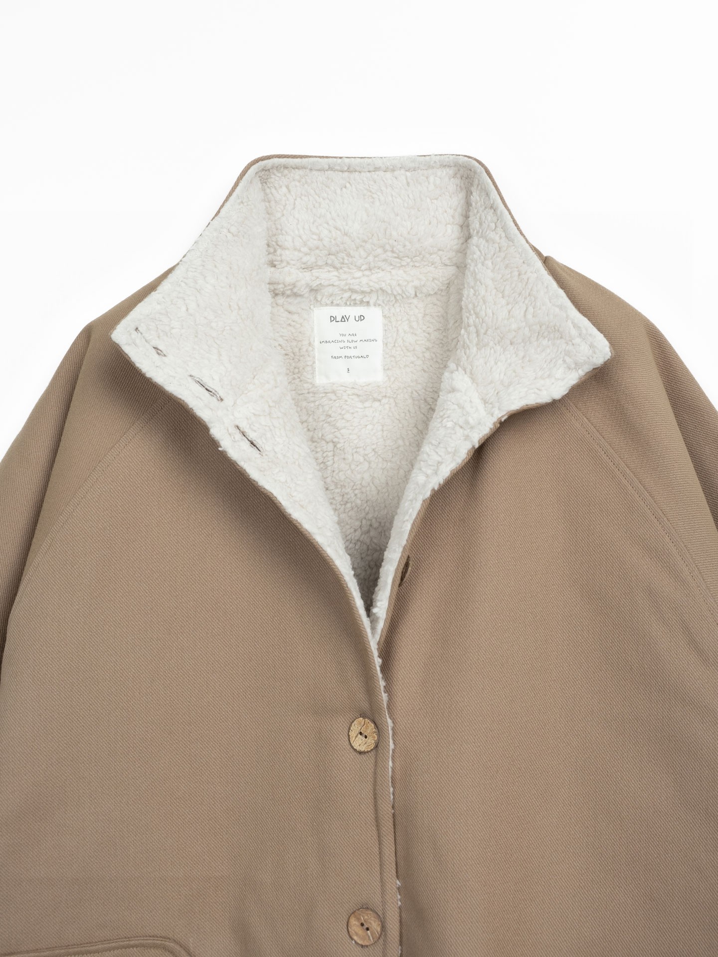 Parka con forro de pelo