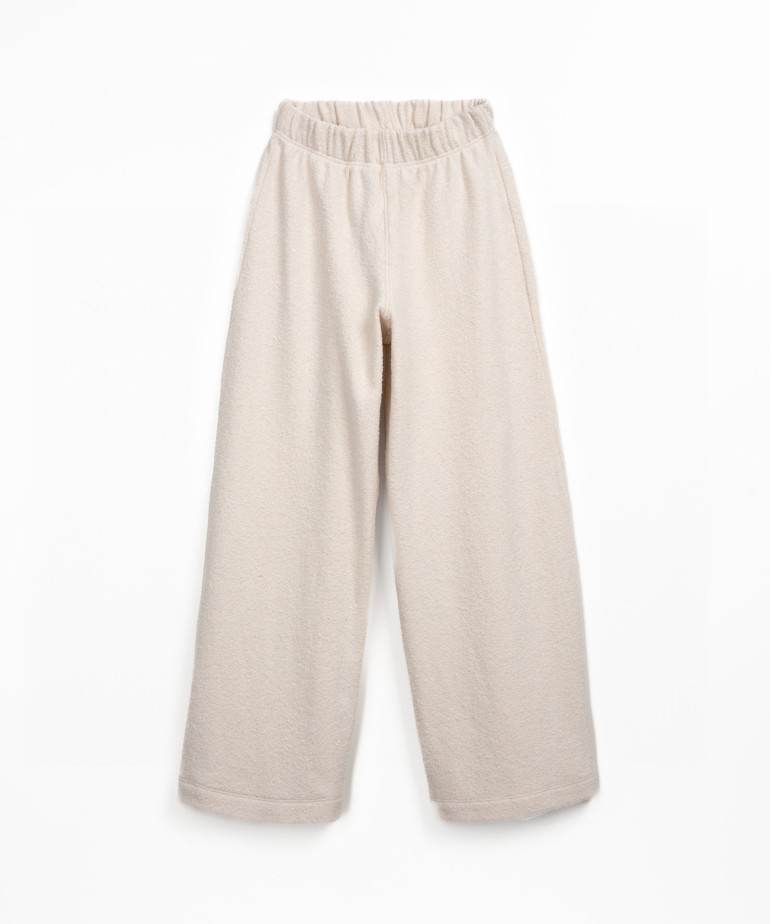 Pantaloni in maglia di cotone biologico e rigenerativo