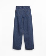 Pantalon en jean en coton
