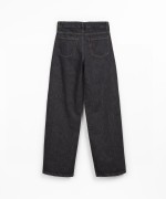 Pantalon en jean en coton