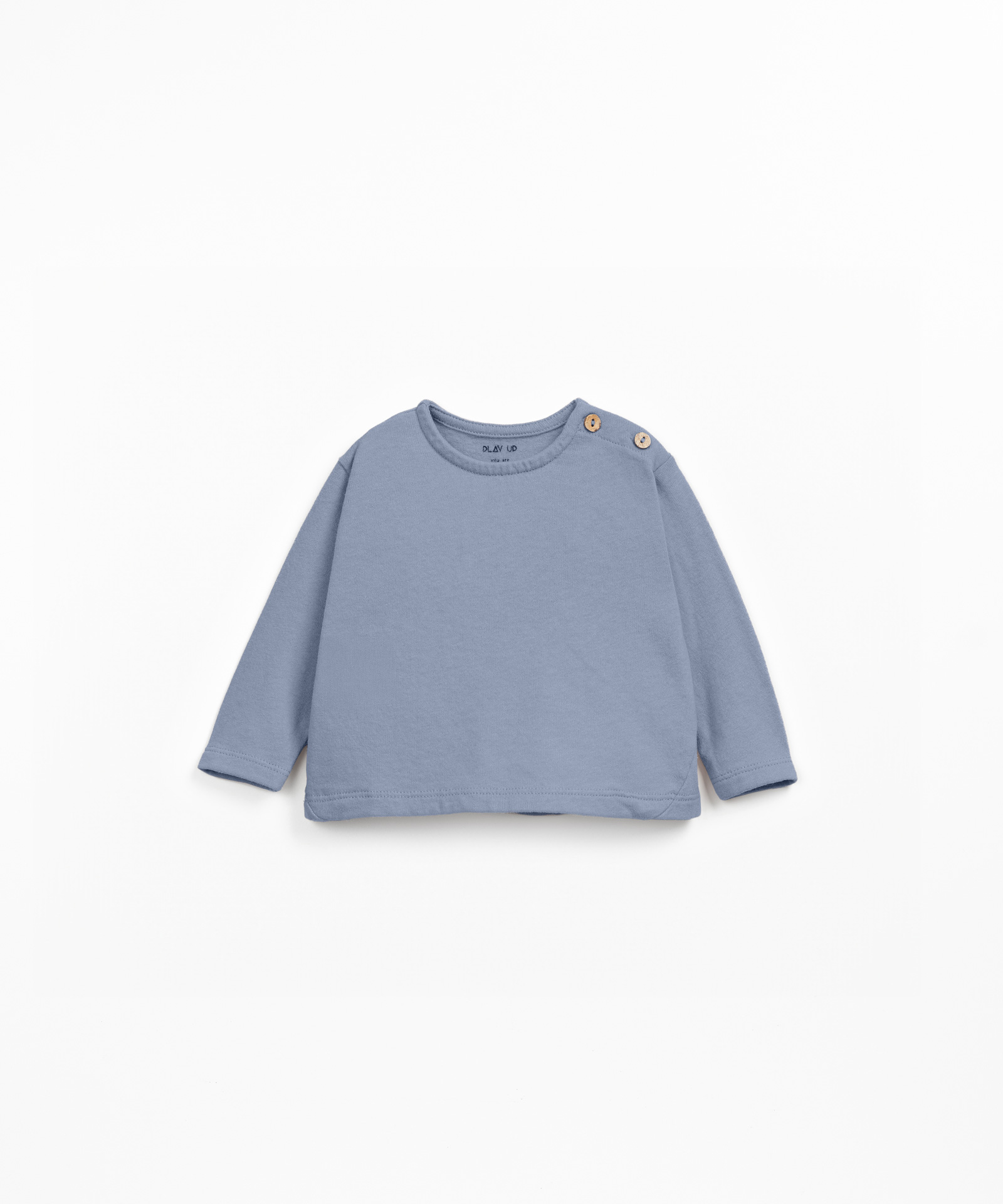 Jersey t-shirt in organic and recycled cotton blend