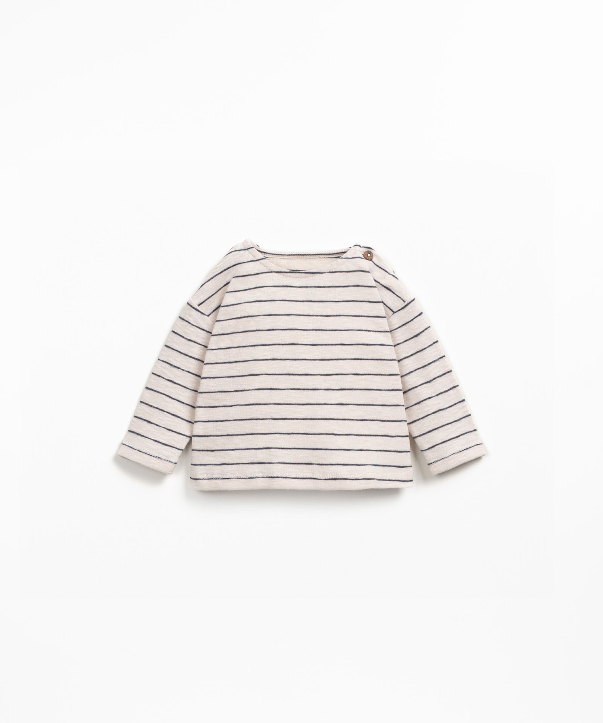 Striped jersey T-shirt