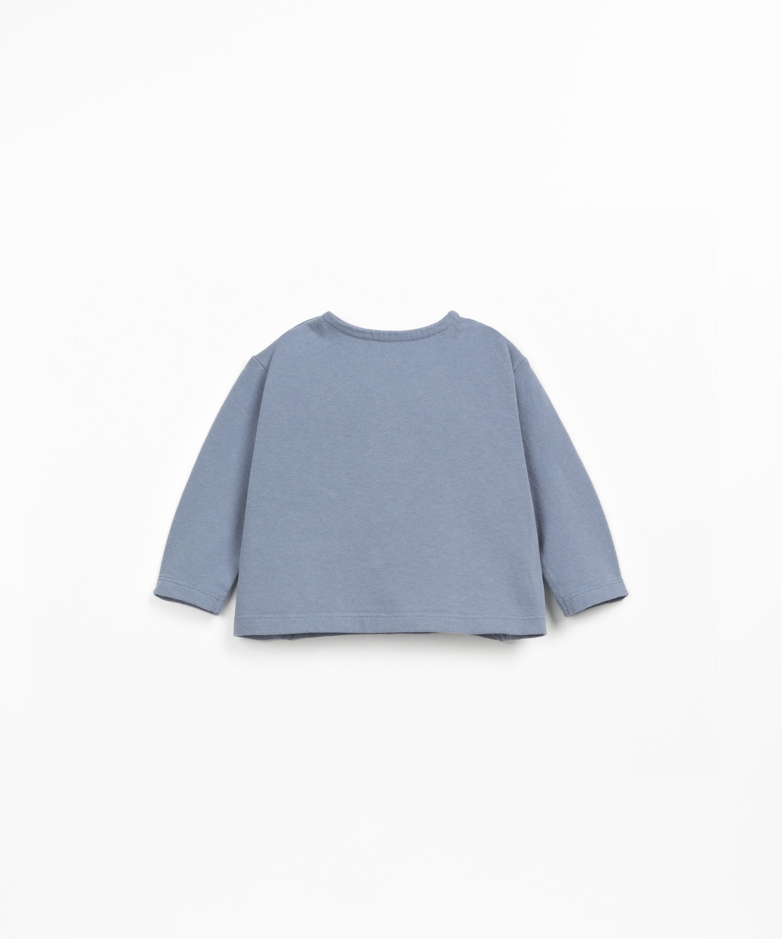 Jersey t-shirt in organic and recycled cotton blend