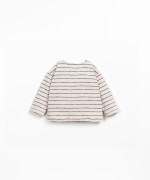 Striped jersey T-shirt