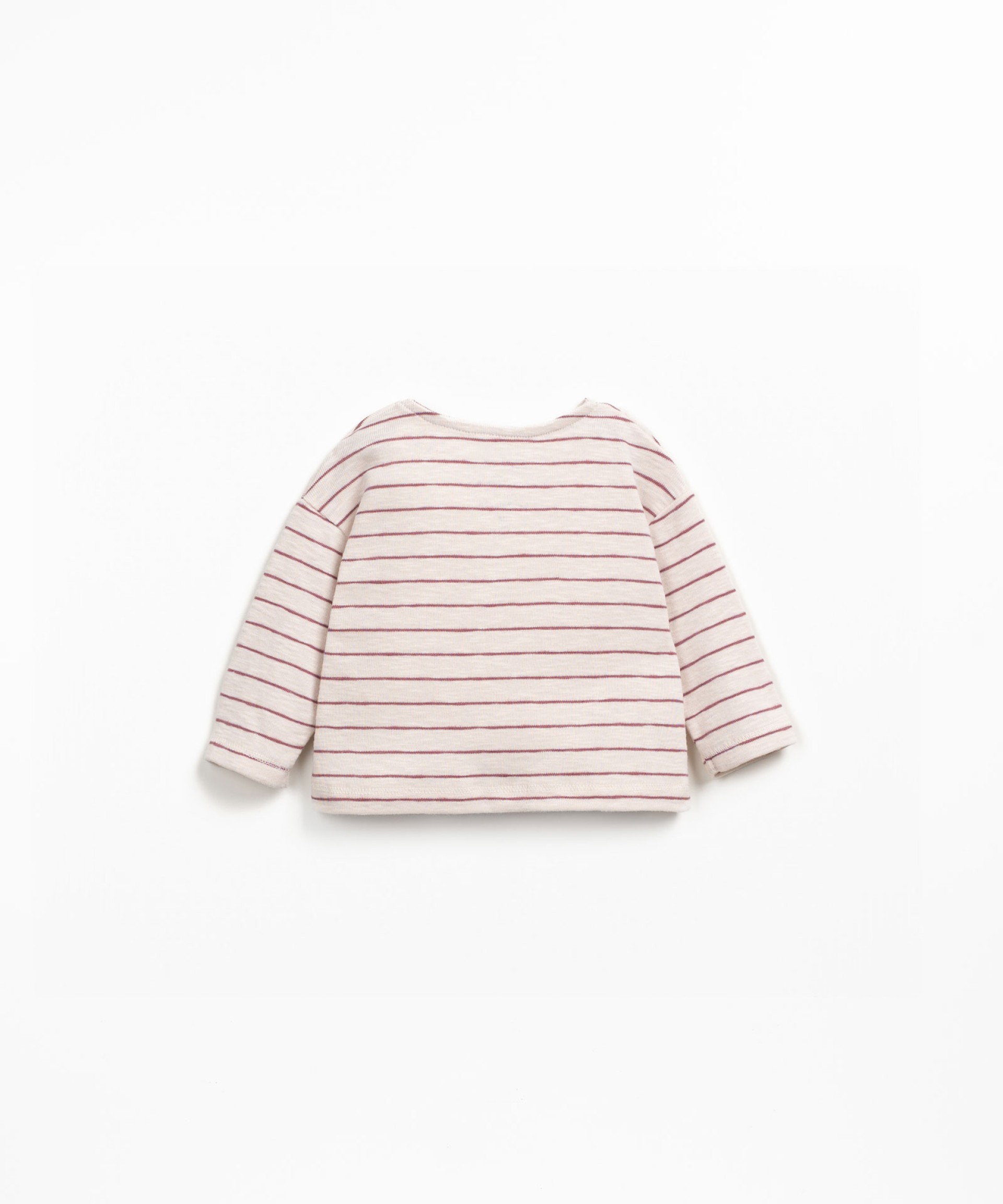 Camiseta de punto a rayas