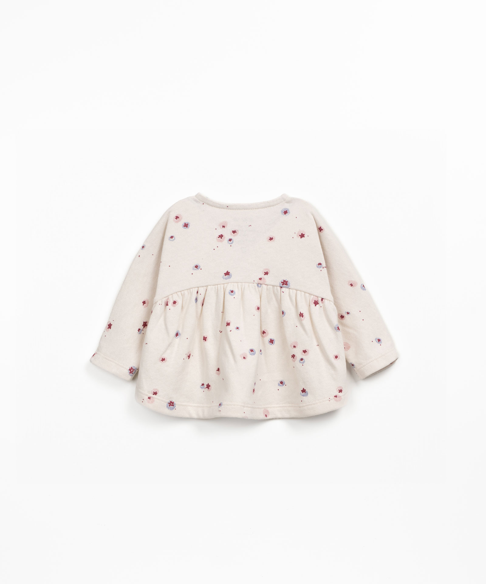 Jersey t-shirt with blueberry print