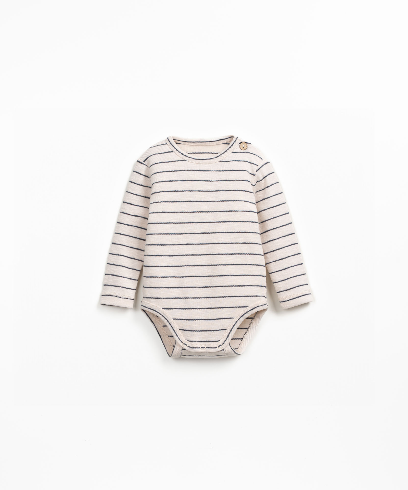 Striped body in organic cotton