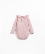 Bodysuit with collar detail