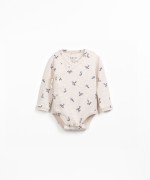 Body de algodn orgnico con estampado