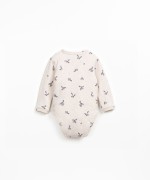 Body de algodn orgnico con estampado