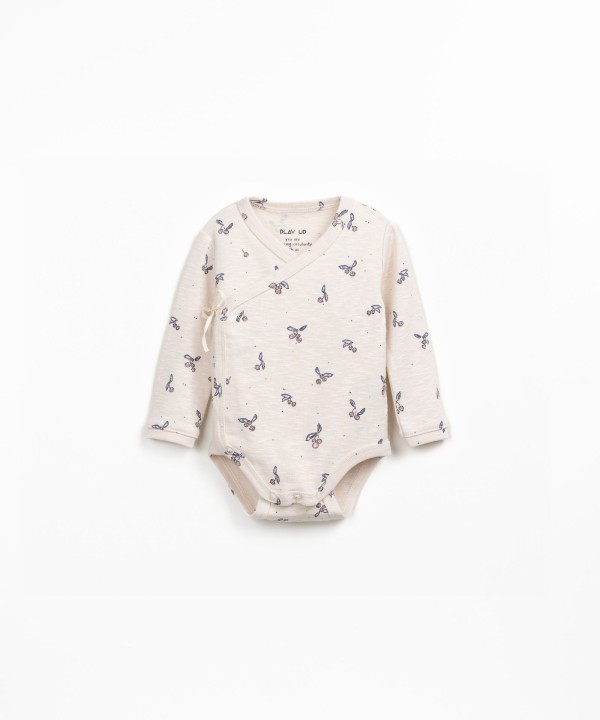 Body trespasse em algod�o org�nico