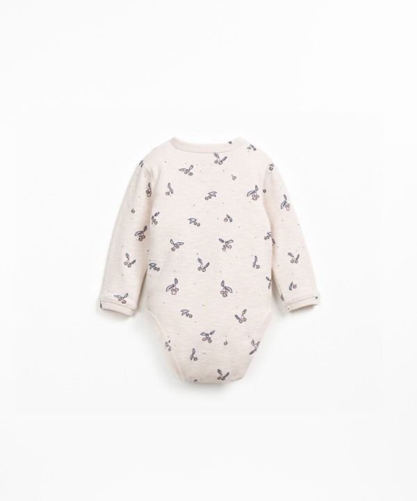 Body trespasse em algod�o org�nico