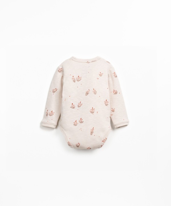 Body trespasse em algod�o org�nico