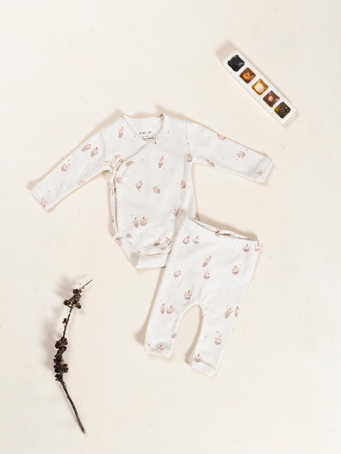 Body trespasse em algodão orgânico