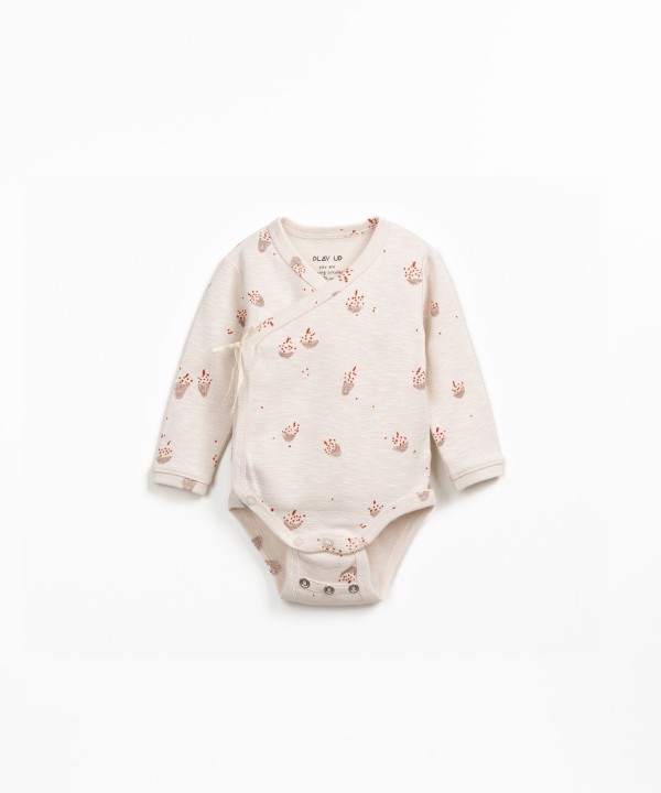 Body trespasse em algod�o org�nico