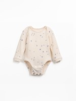 Body com decote em trespasse