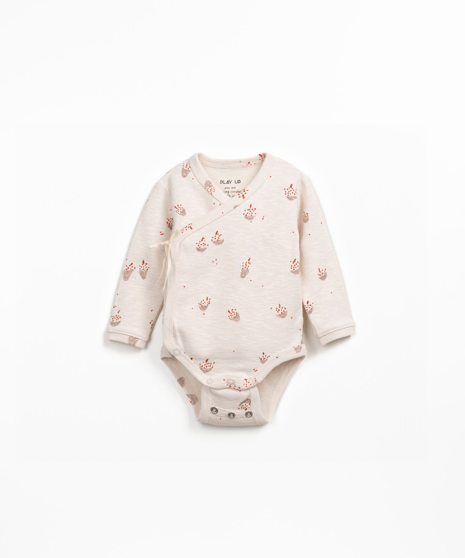 Body de algodn orgnico con estampado
