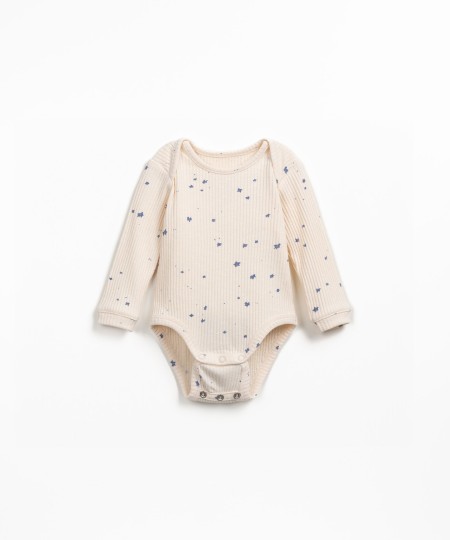 Body com decote em trespasse