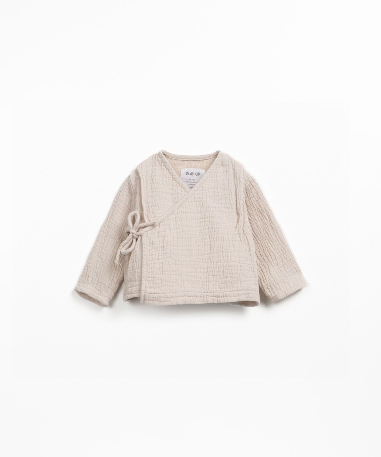 Blusa de tejido de algodn