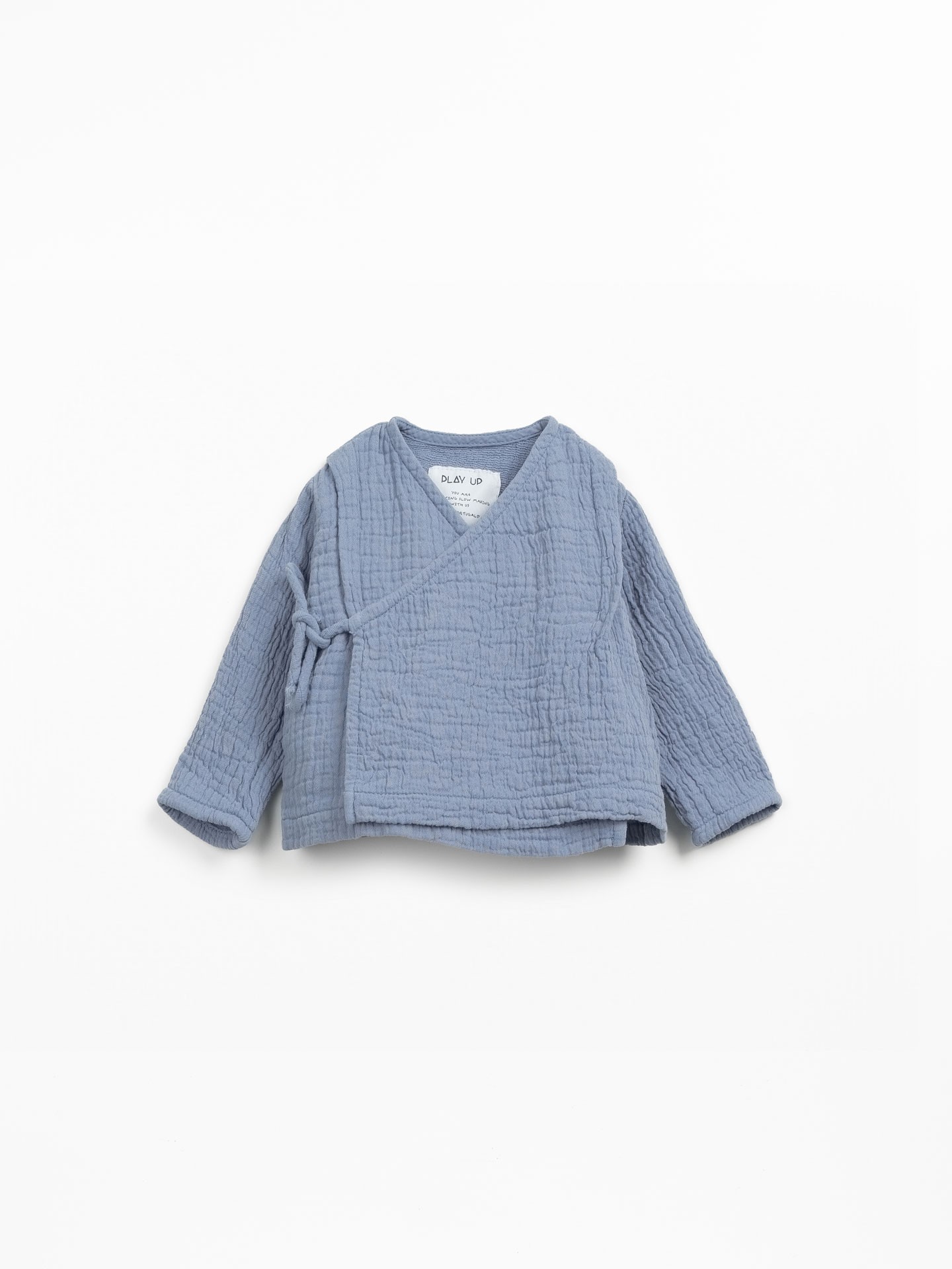 Blusa de tecido em algodão