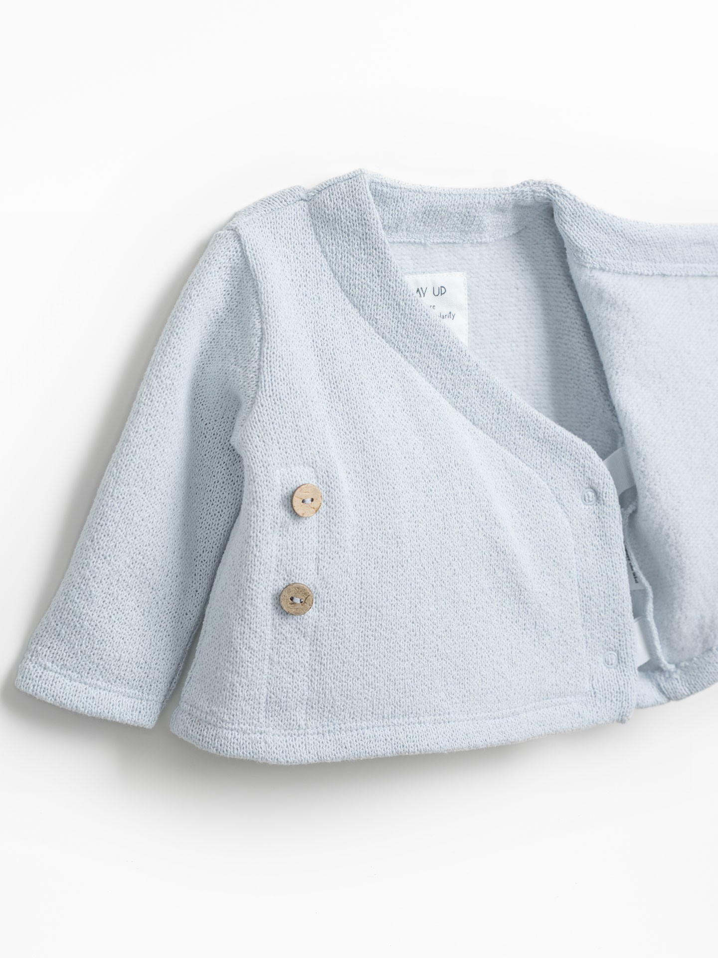 Camisola de malha com mistura de algodão regenerativo e algodão reciclado