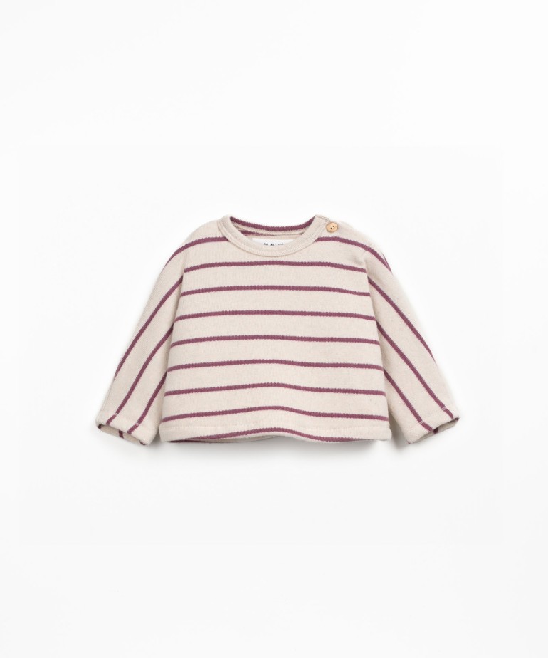 Jersey de punto con mezcla de fibras naturales y algodn reciclado