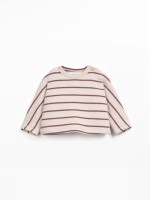 Camisola de malha com mistura de fibras naturais e algod�o reciclado                                