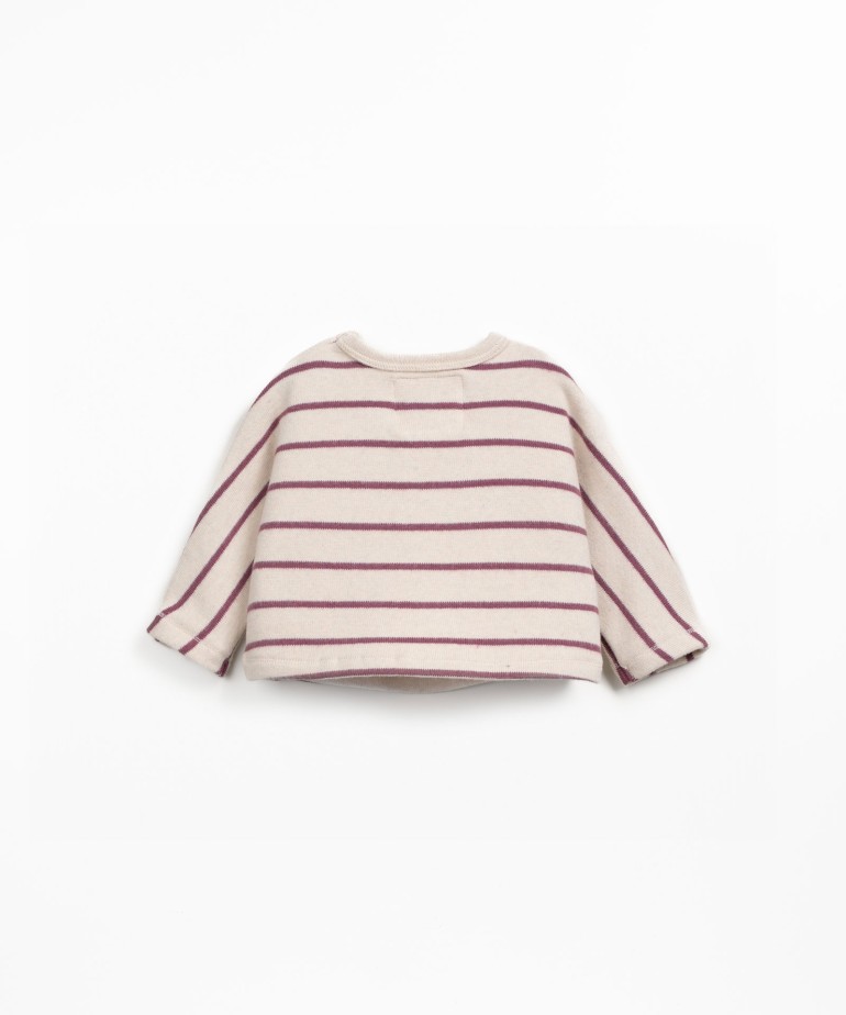 Jersey de punto con mezcla de fibras naturales y algodn reciclado