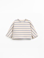 Camisola de malha com mistura de fibras naturais e algod�o reciclado                                