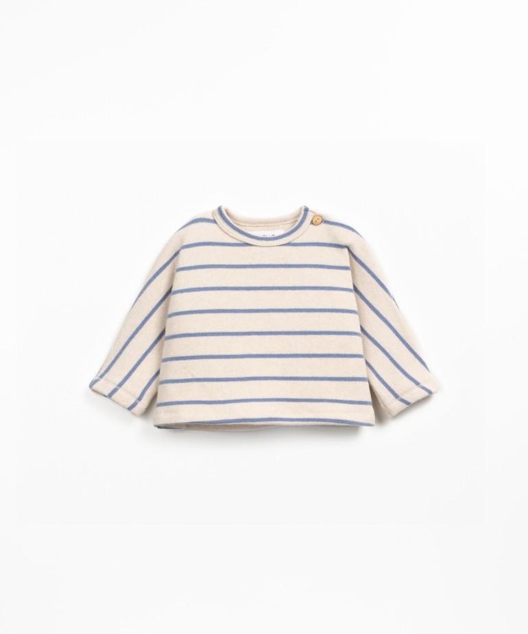 Jersey de punto con mezcla de fibras naturales y algodn reciclado