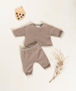 Jersey polar con aberturas en los hombros