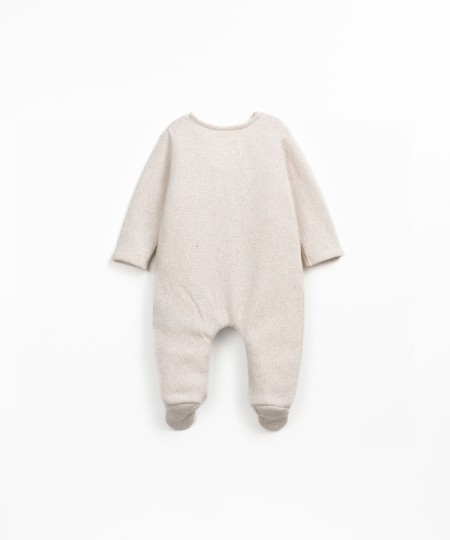 Tutina in misto cotone rigenerativo e cotone riciclato